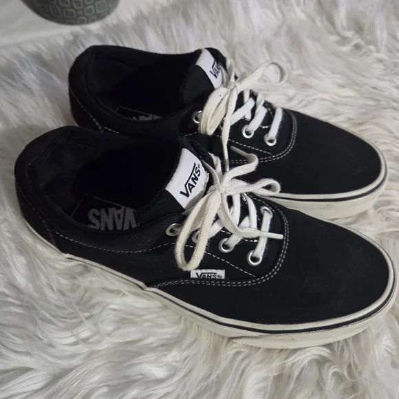 Vans Black Canvas Sneakers - Picture 2 of 5